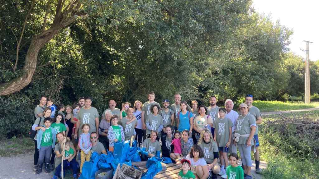 ‘Proxecto Móllate polos Ríos’ en Nigrán (Pontevedra).
