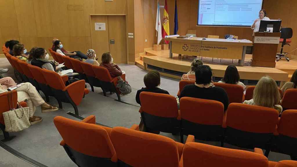 Charla formativa área sanitaria Pontevedra O Salnés.
