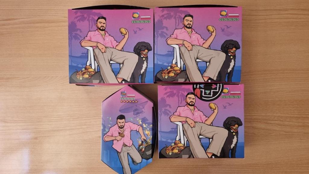 Paquetes de comida de Málaga Vice by IlloJuan.