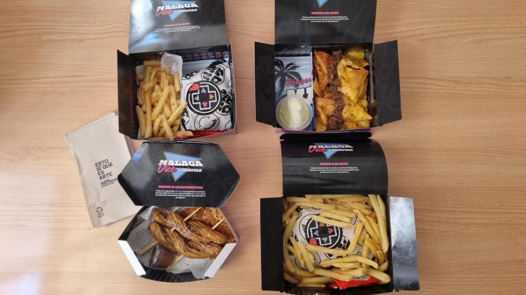 Menú Málaga Vice by IlloJuan.