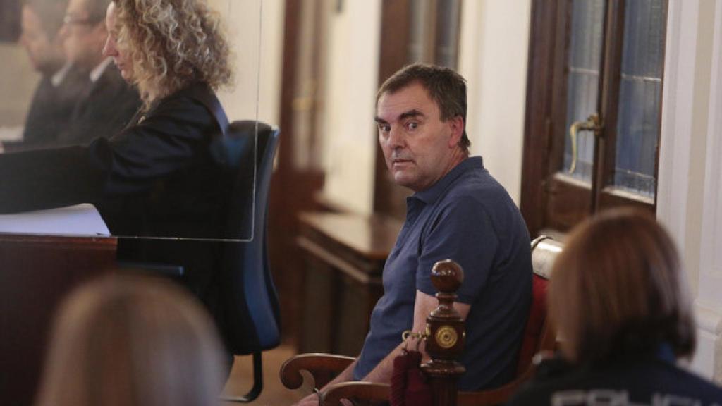 El acusado durante el juicio