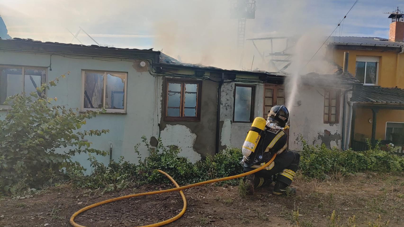 Incendio en Villalibre