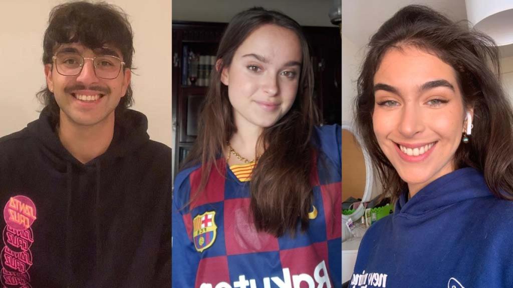 De izquierda a derecha: Mario, Sandra y Laura