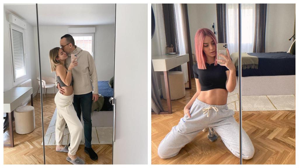 Laura Escanes mostró su dormitorio en varias ocasiones.