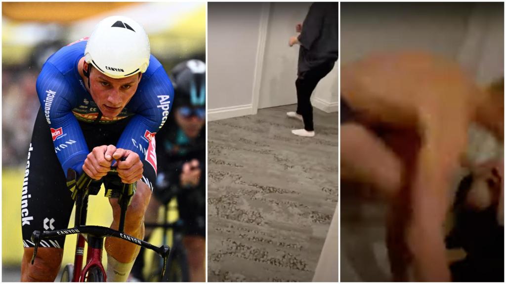 El vídeo del escándalo de Van der Poel