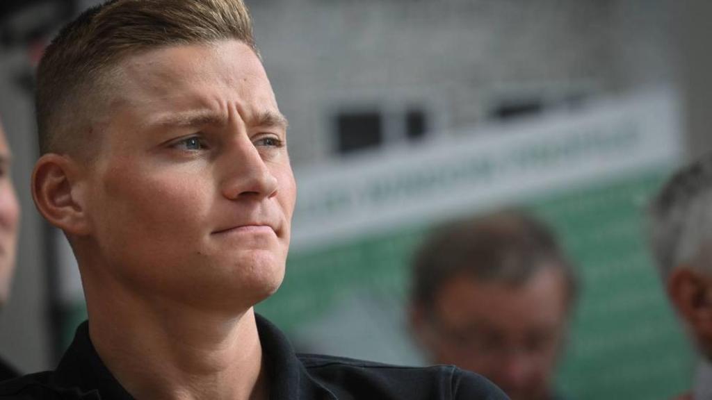 Mathieu Van der Poel tras regresar de Australia