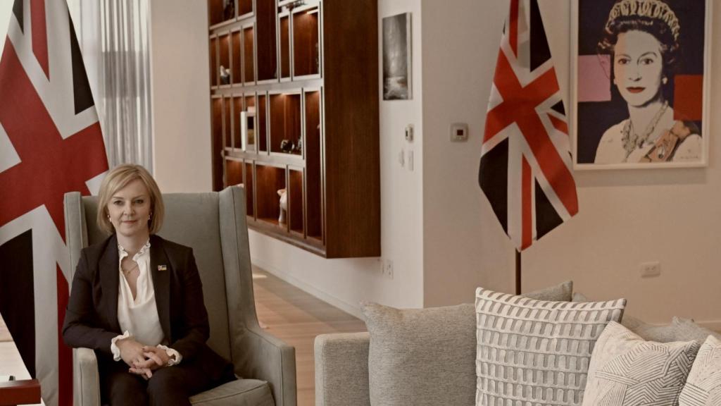 La primera ministra británica, Liz Truss.