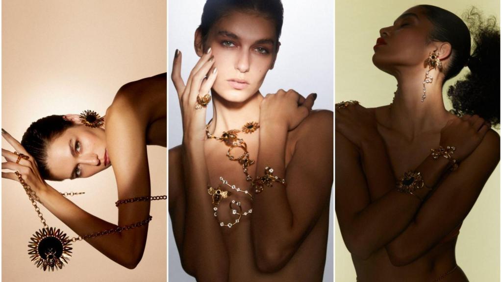 Piezas de la colección de joyería ELIE TOP x Zara