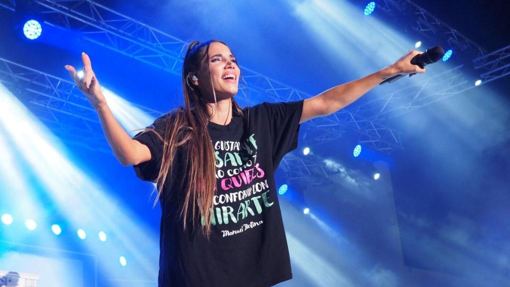 India Martínez en concierto.