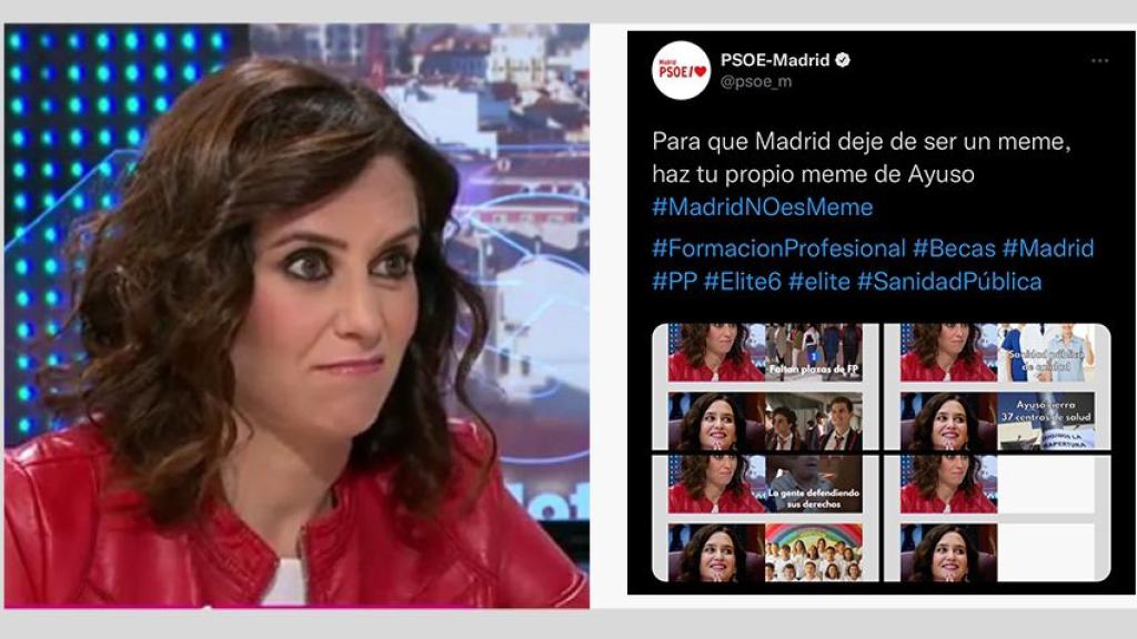 Uno de los 'memes' en contra del PSOE.