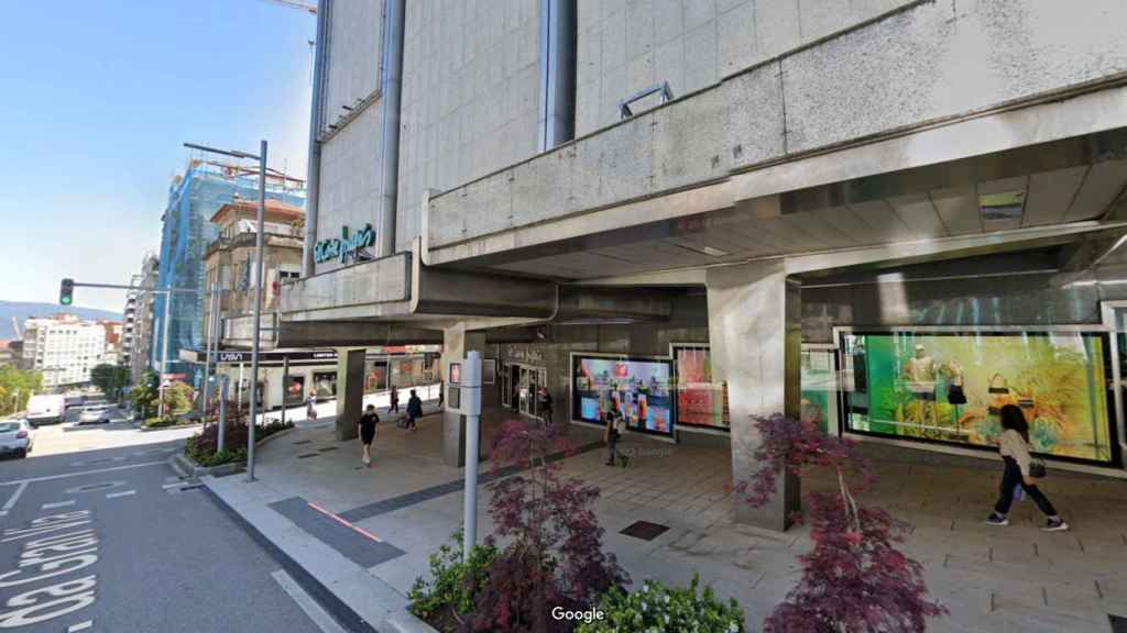El Corte Inglés en Vigo.