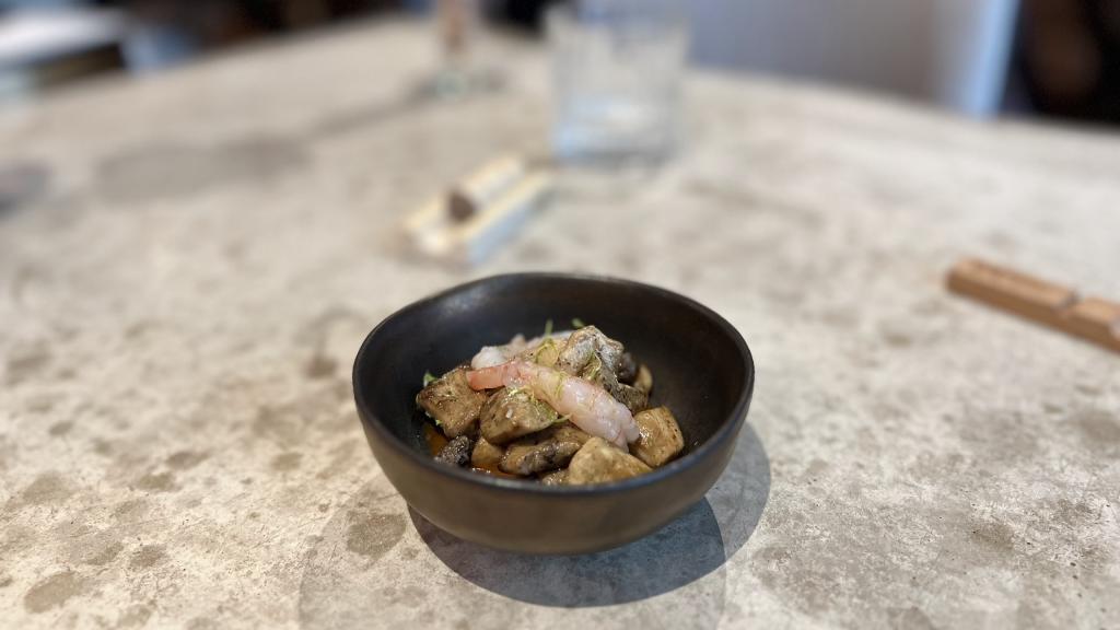 Boletus, suquet y gamba dulce