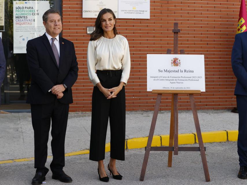 Letizia, en la apertura del curso en Albacete.