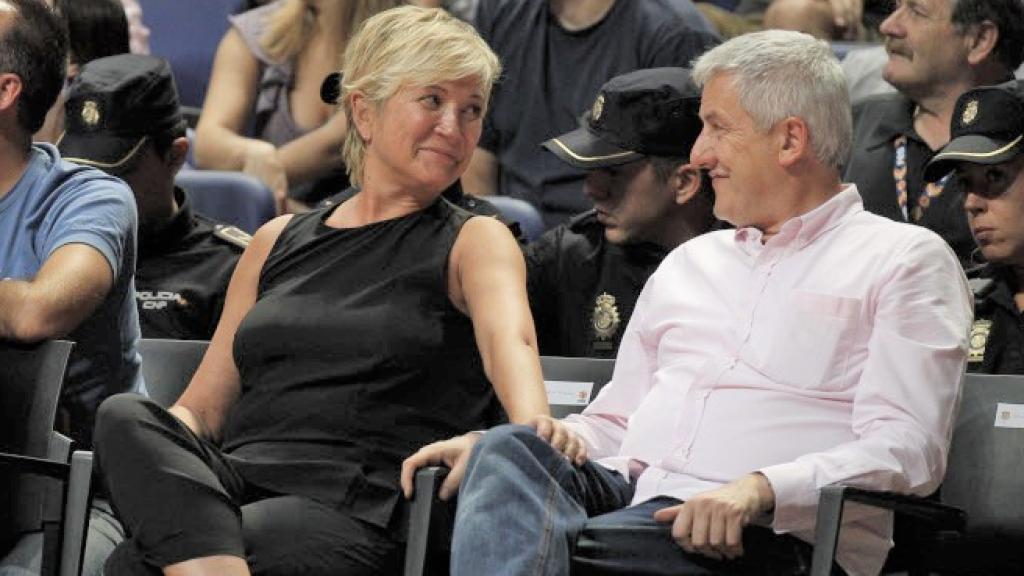 Inés Ballester y su ya exmarido, en una imagen de archivo.