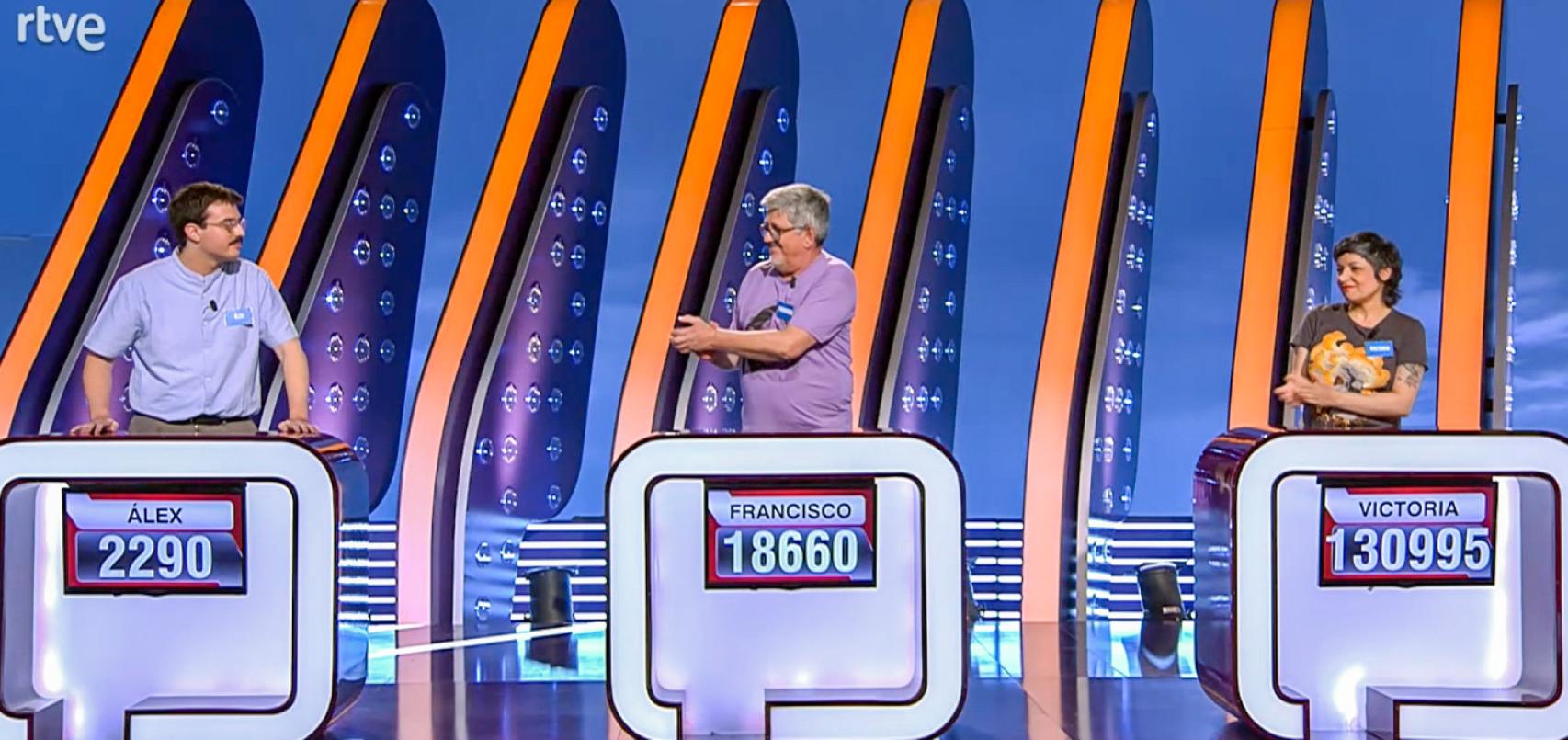 Francisco Navarro en 'Saber y Ganar'. Foto: RTVE.