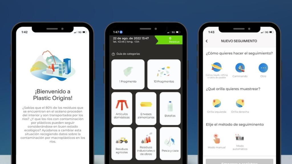 Aplicación desde el móvil.
