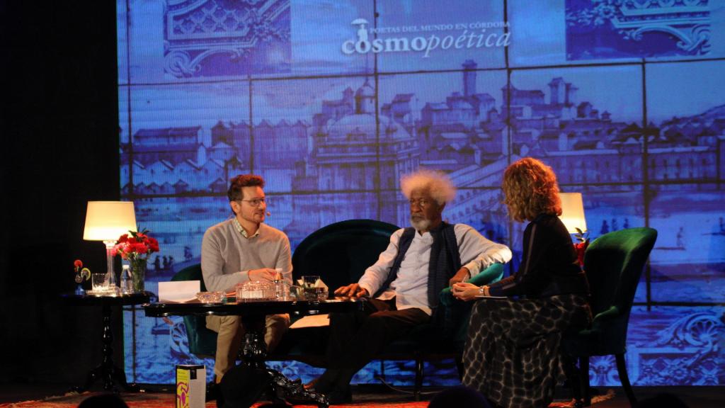 El premio Nobel Wole Soyinka, el pasado año en el festival