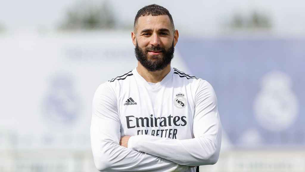 Benzema, en Valdebebas