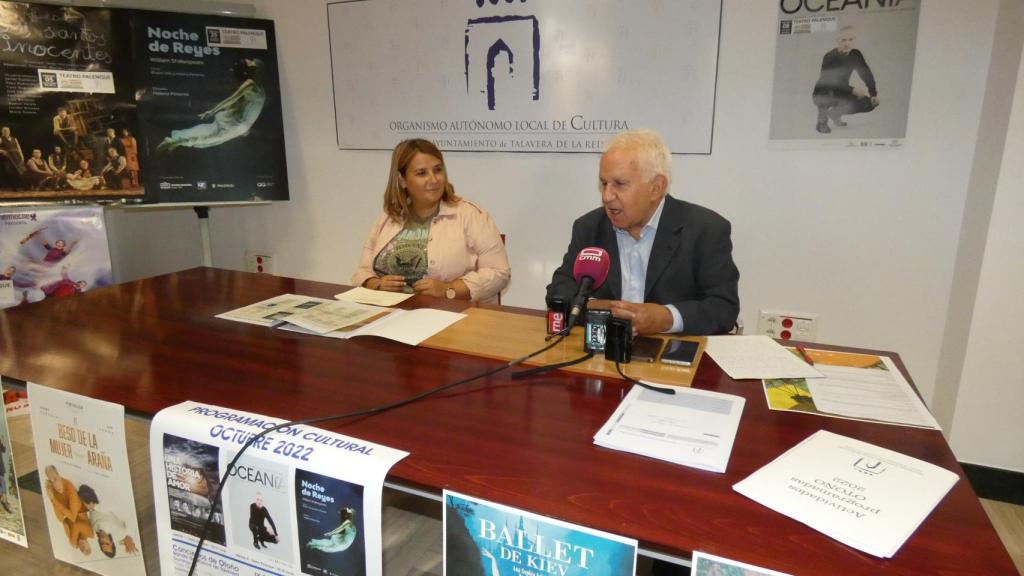 Presentación de la Programación Cultural de Otoño. Foto: Ayuntamiento de Talavera.