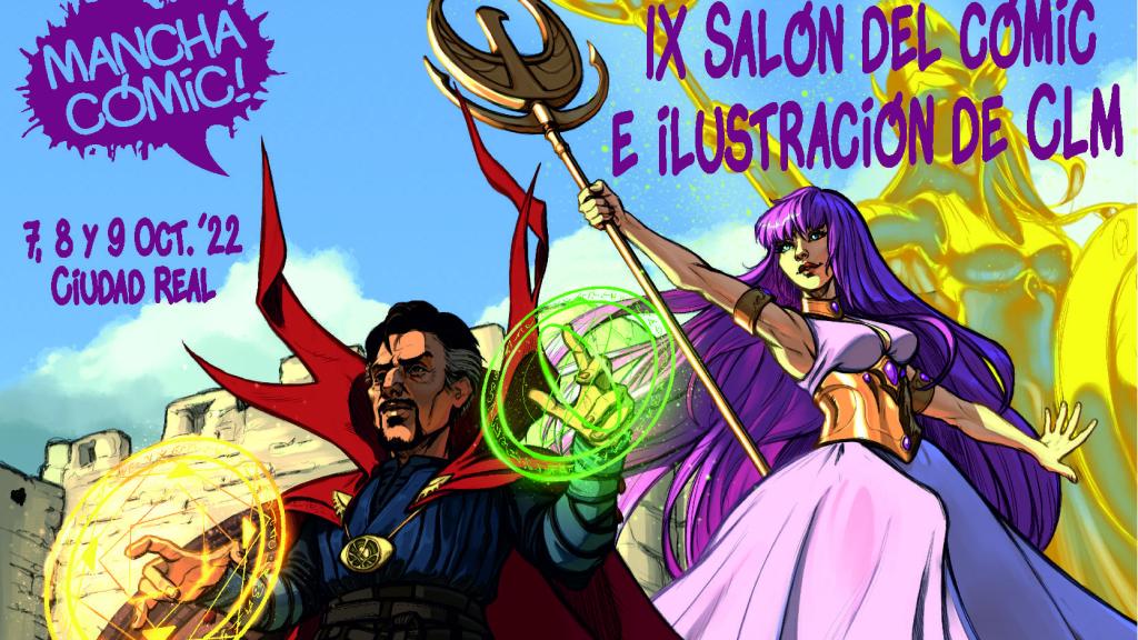 Cartel de 'Manchacómic'.