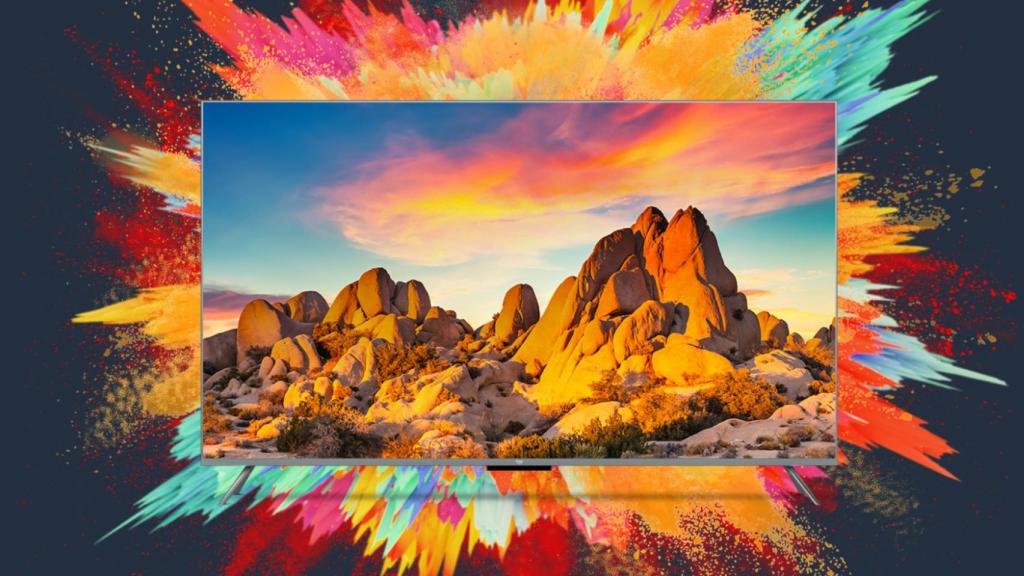 El televisor Amazon Fire TV Omni QLED.