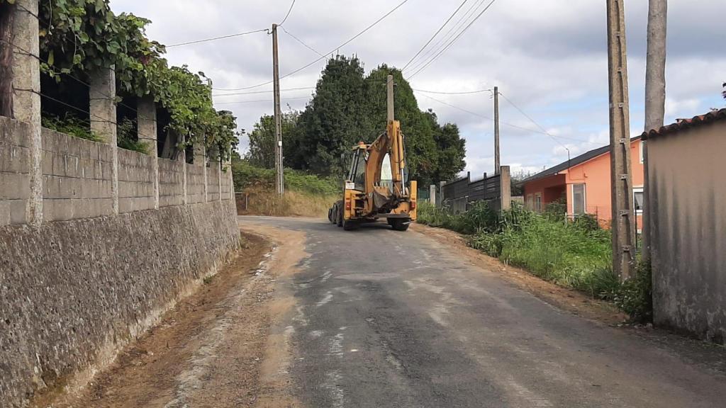 Los trabajos ya han comenzado en el camino aresano