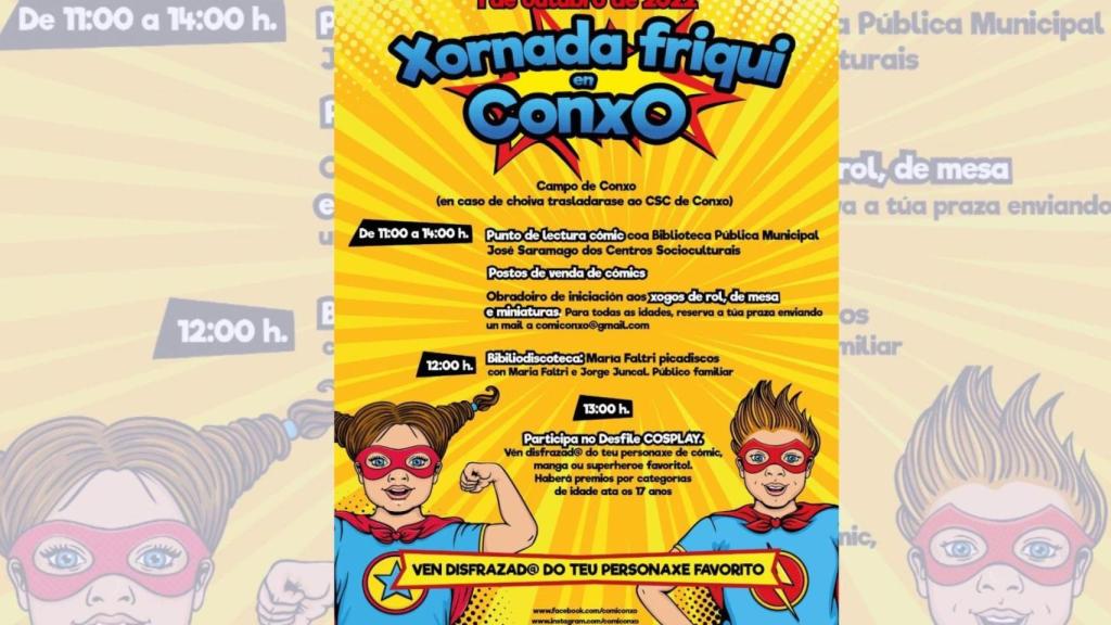 jornada friki en el centro sociocultural de Conxo