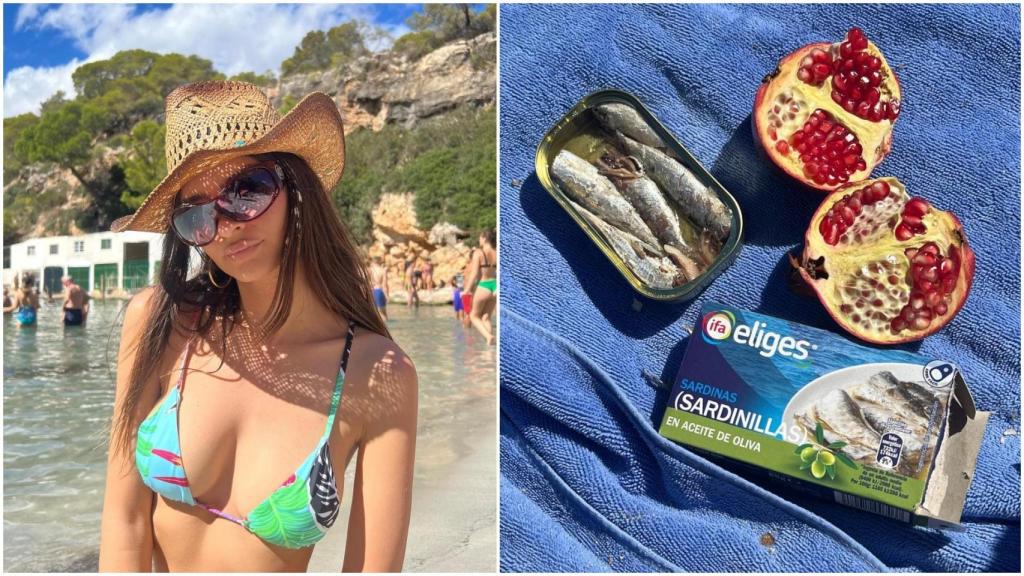 Capturas del instagram de la modelo Emily Ratajkowski