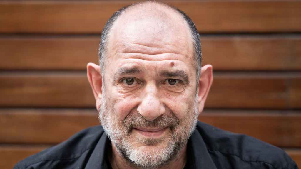 Karra Elejalde durante la entrevista con EL ESPAÑOL | Porfolio