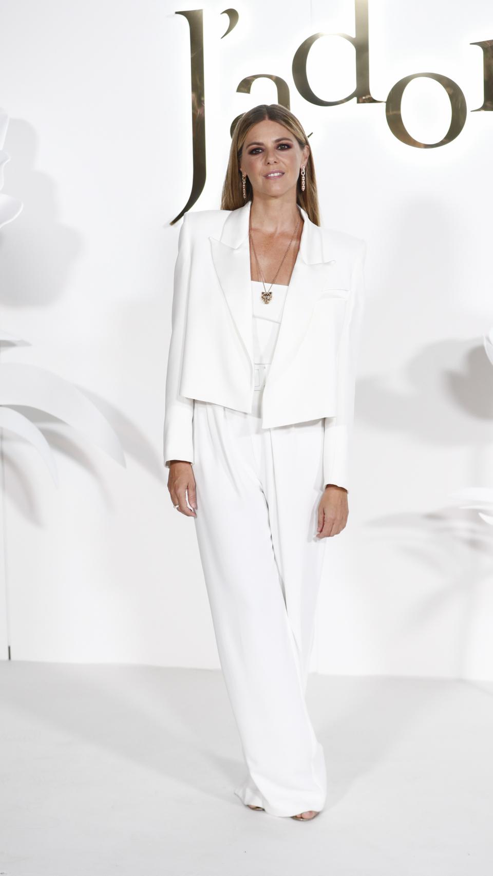 Manuela Velasco en el último evento de Dior.