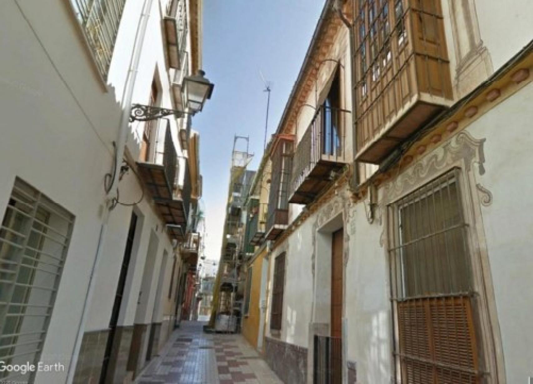 Edificio del barroco de la calle Hinestrosa donde se va a actuar.