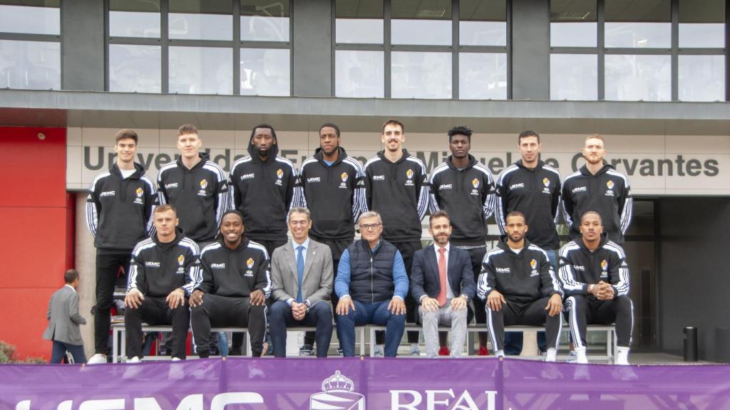 Presentación de la plantilla del UEMC Real Valladolid