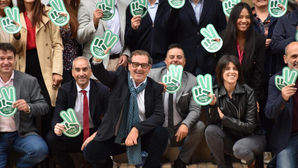 Detalle de la foto de grupo de Caja Rural de Zamora