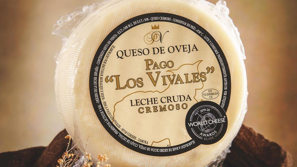 Queso cremoso Pago Los Vivales, premio de oro de los Global Cheese Awards