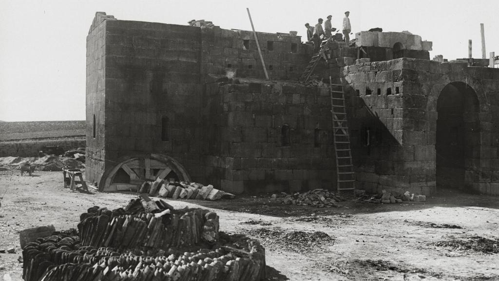 Desmonte de la iglesia de San Pedro de la Nave