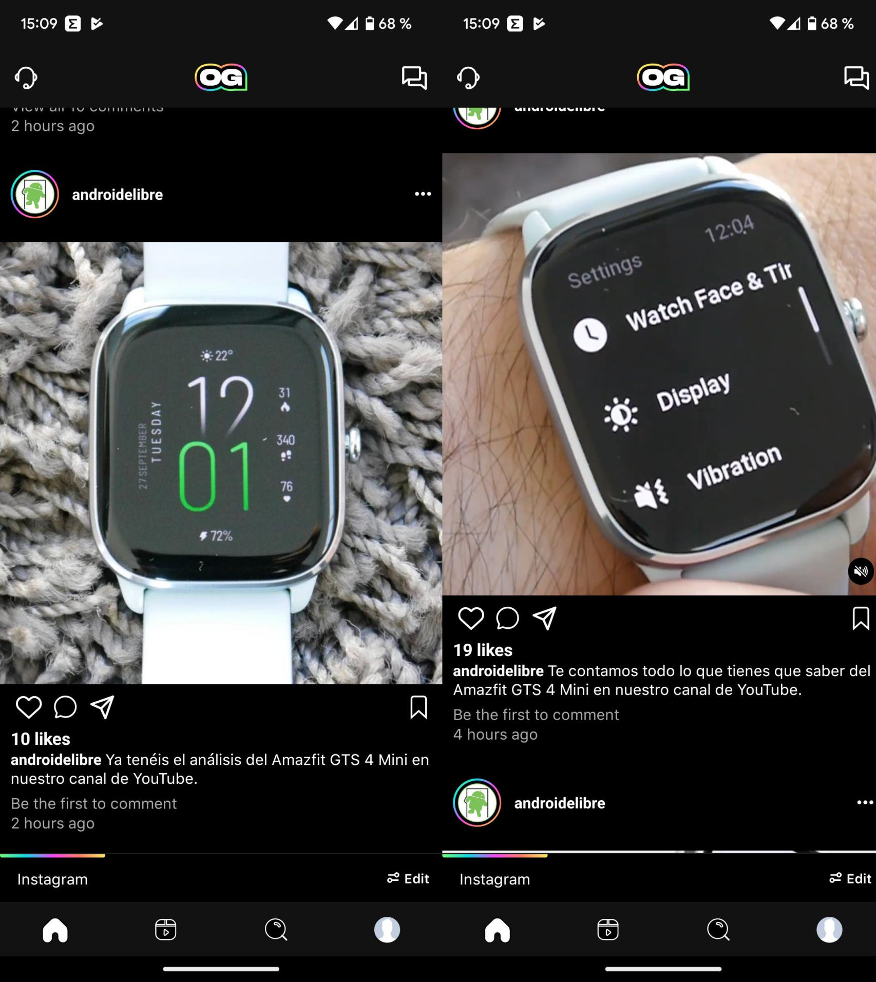 The OG App para Instagram