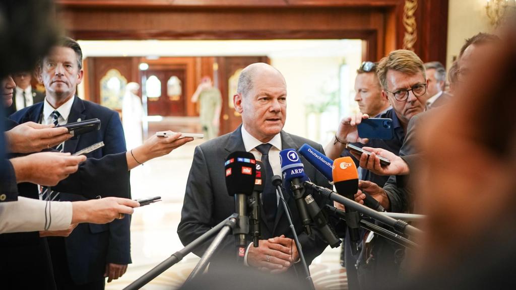 El canciller alemán, Olaf Scholz