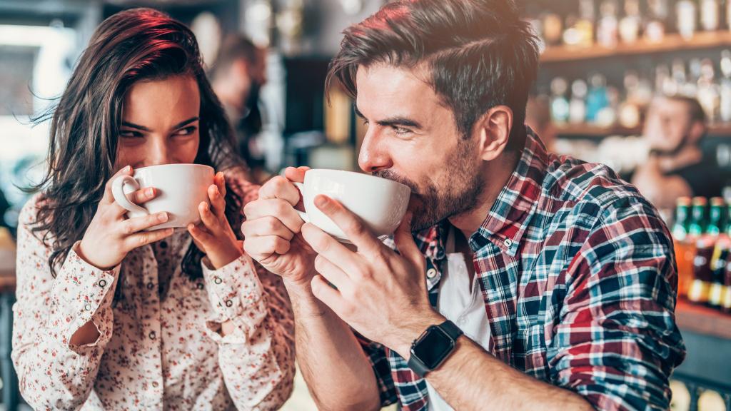 Una pareja en una cita.