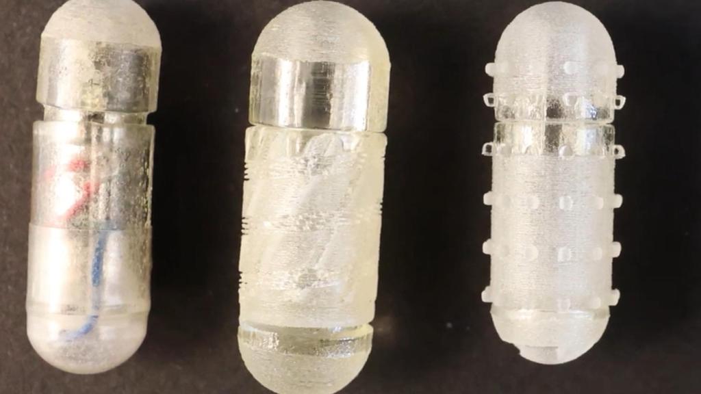 Cápsulas dentadas para ingerir medicamentos