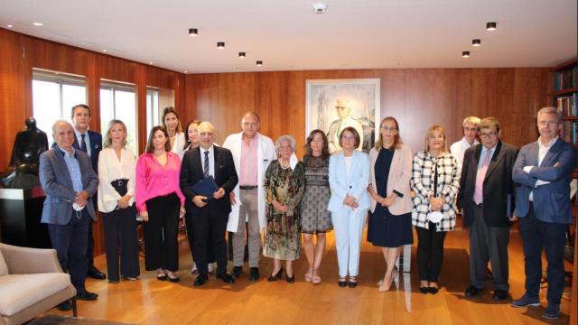 Veteranos homenajeados por el Hospital San Rafael.