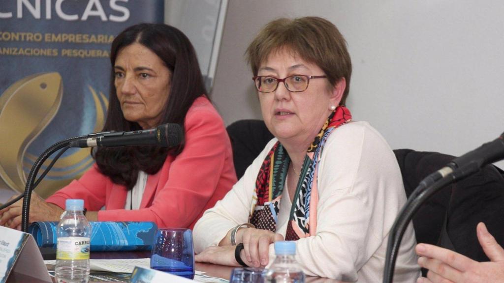 Archivo – La secretaria general de Pesca, Alicia Villauriz, en Expomar.