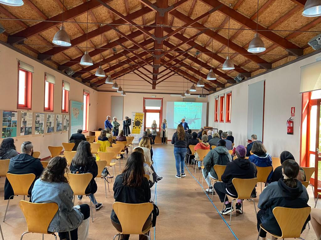 Primera jornada de ‘Nortear ilustrado’ en San Simón. Foto: Cedida