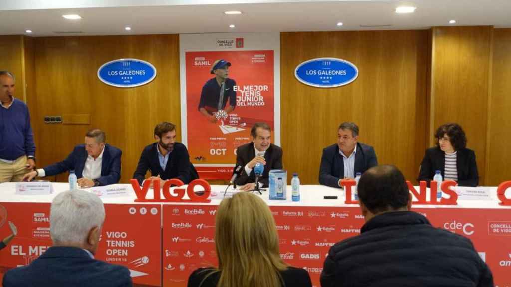 Presentación del Vigo Tennis Open.