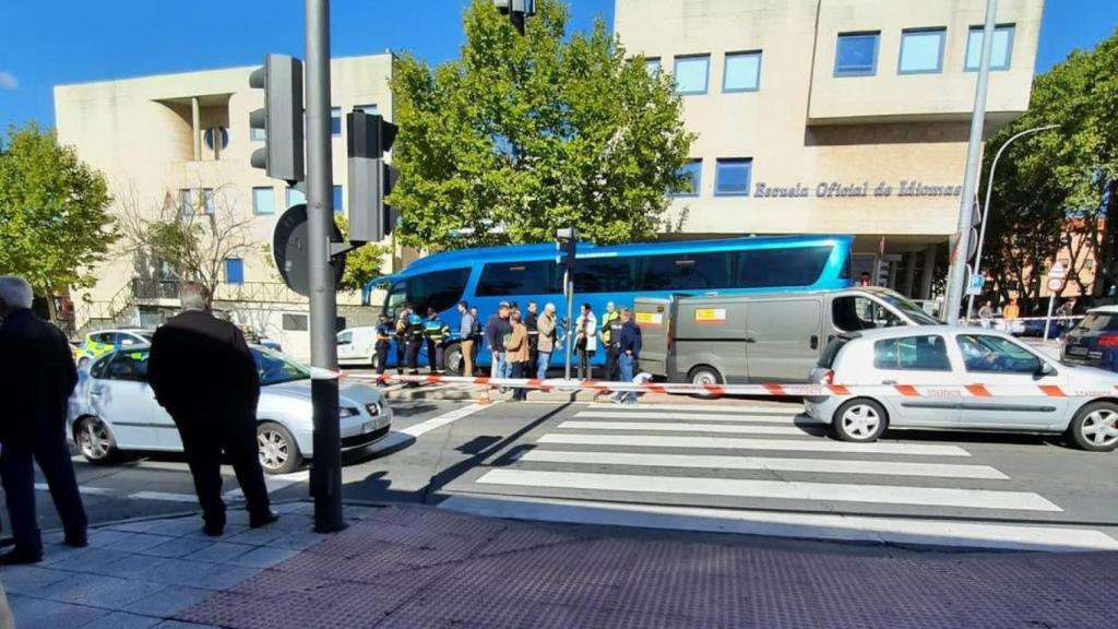 Atropello mortal junto a la estación de autobuses
