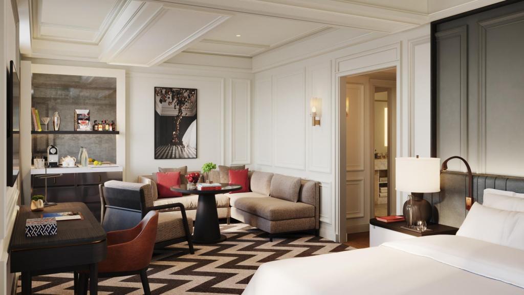 Habitación Rosewood Villa Magna.