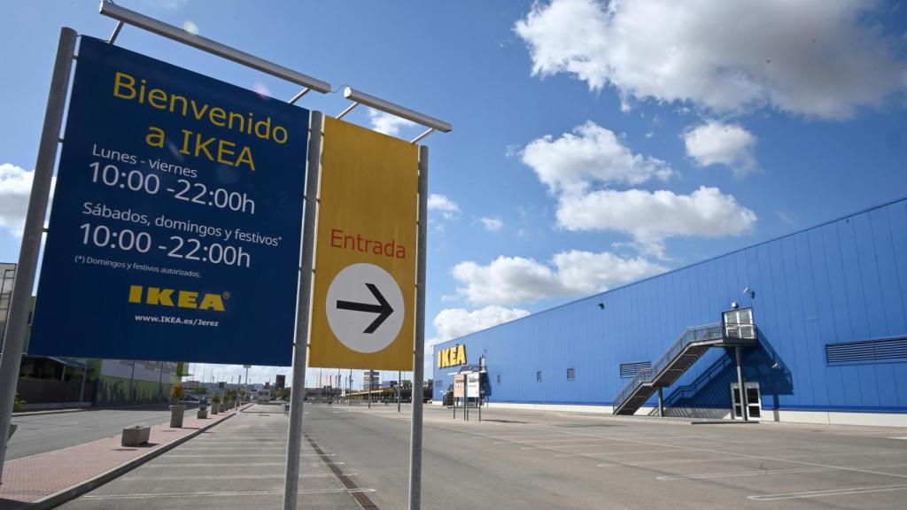 Entrada de Ikea en Jerez de la Frontera (Cádiz)