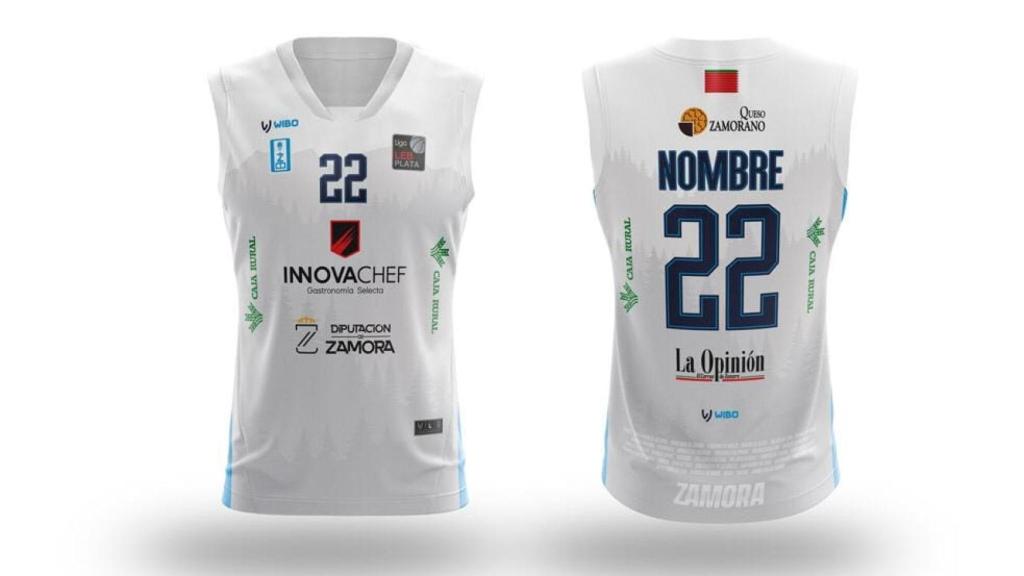Nueva equipación del CB Zamora Enamora