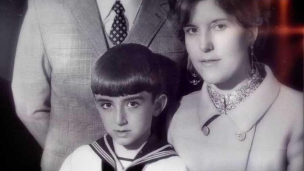 Juan y Medio, cuando era un crío.