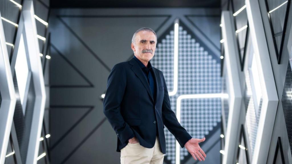 Juan y Medio, estrenando programa en TVE.