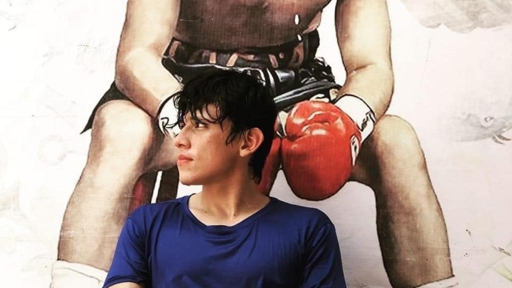 El boxeador Luis Quiñones